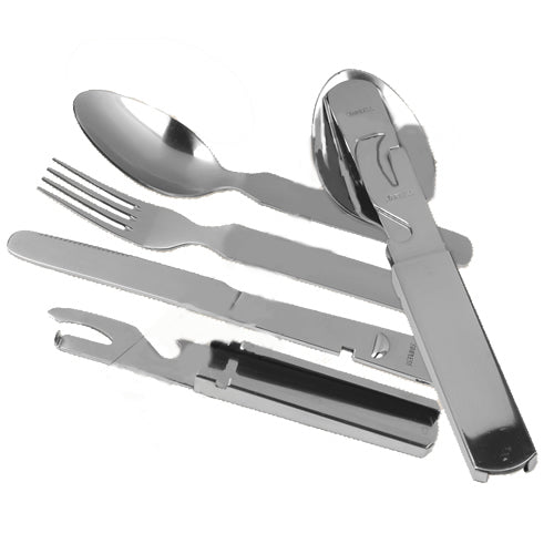 Helikon-Tex pribor KFS set BW - Stainless Steel