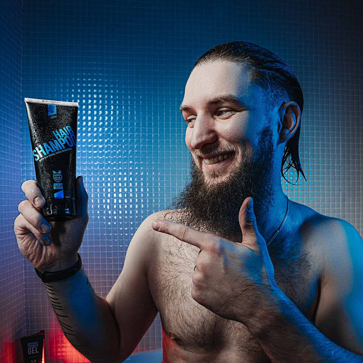 Angry Beards Jack Saloon šampón na vlasy 230 ml, jack saloon