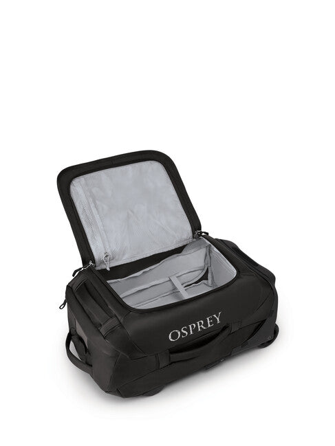 OSPREY ROLLING TRANSPORTER 40 putna torba na kotačima, crna