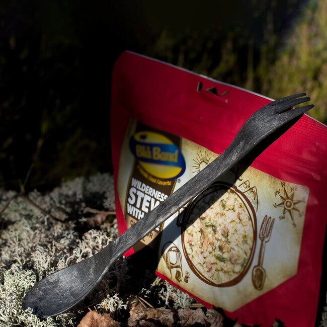 Kupilka Spork 225 žlica i vilica u jednom, crna
