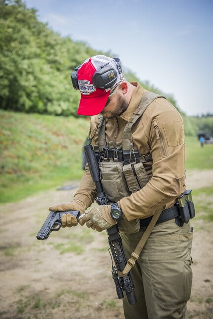 Helikon-Tex Range Tactical rukavice, crne / Shadow Grey