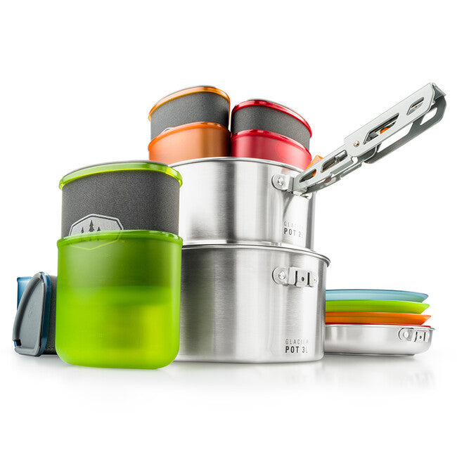 GSI Outdoors Glacier 2+3 l set posuđa za kampiranje