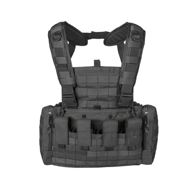 Tasmanian Tiger RIG MkII chest rig s bočnim džepovima, crni