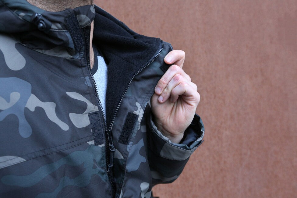 Brandit Windbreaker Frontzip jakna, crna