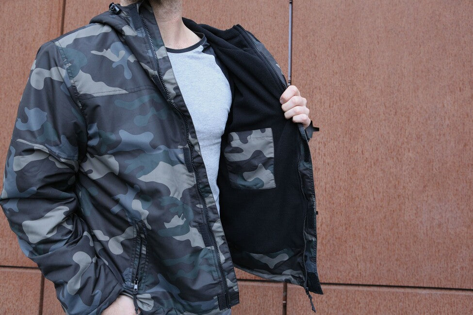 Brandit Windbreaker Frontzip jakna, crna