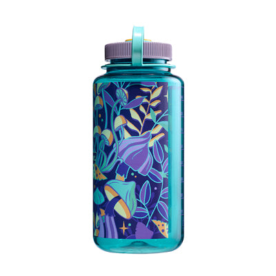 Nalgene WM Sustain boca 1 L, botanical mushrooms