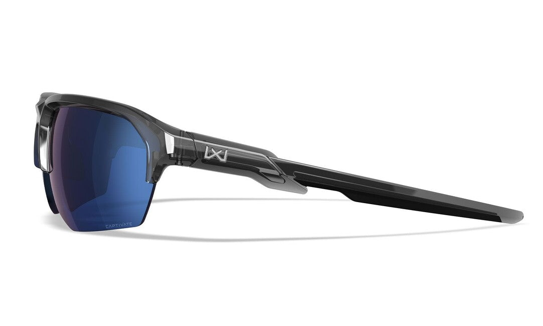 Wiley X Jakl sunčane naočale Captivate Polarized Blue Mirror/Gloss Crystal Grey