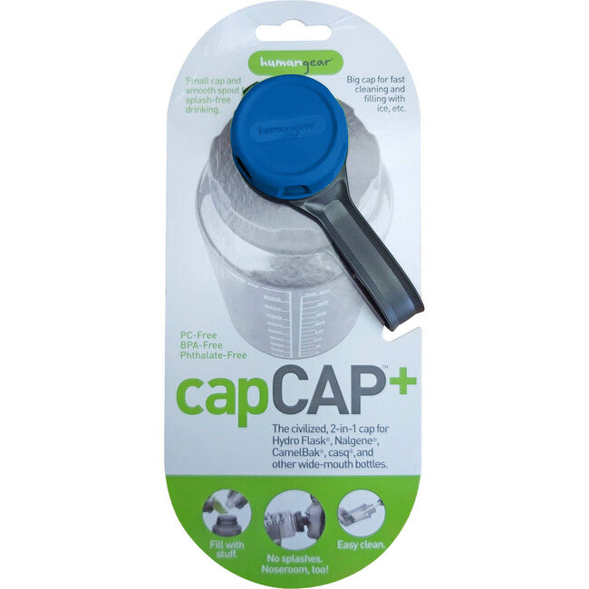 Humangear cap + poklopac na bocu za promjer 5 capcap, 3cm, plavi