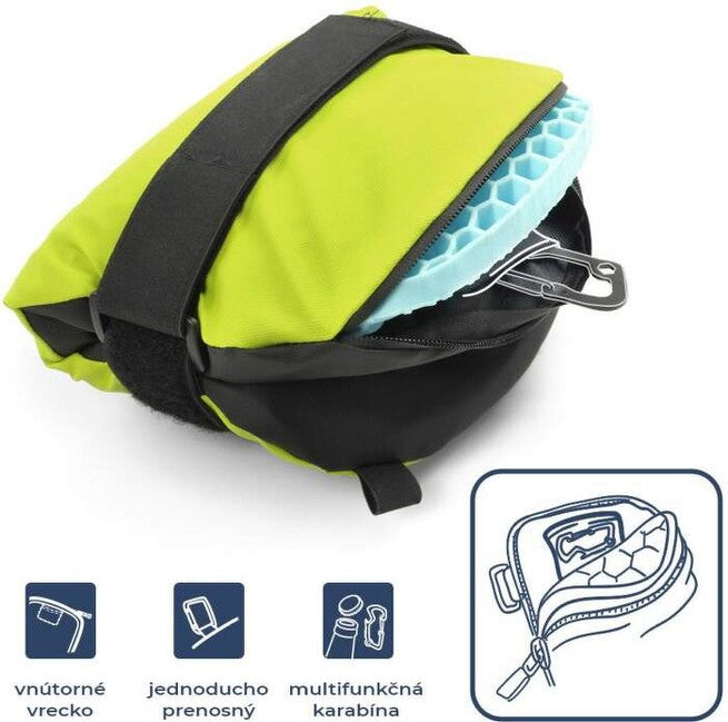 Mosh Kamper outdoor podloga za sjedenje, limeta/crna
