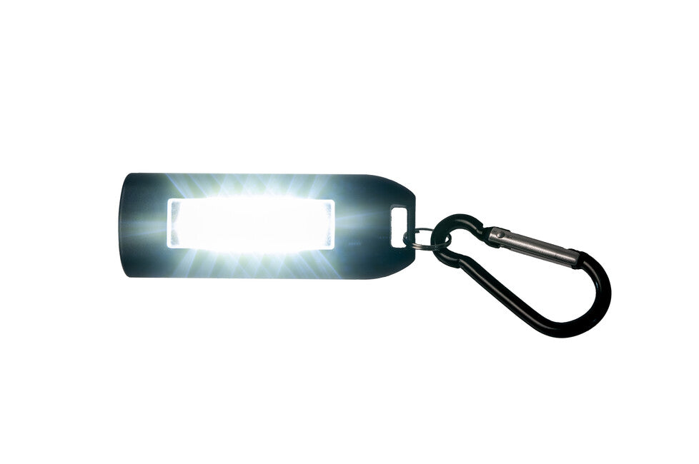 BasicNature USB LED privjesak za ključeve, crni
