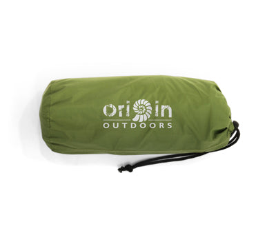 Origin Outdoors podloga za sjedenje na napuhavanje 45x33x6cm, maslinasto zelena
