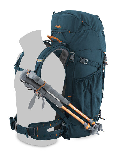 Pinguin Walker ruksak, 50 L, petrol