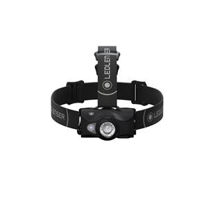 LEDLENSER MH8 naglavna svjetiljka, crno-crna