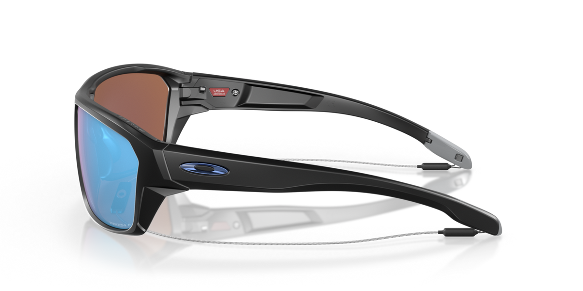 Oakley SPLIT SHOT sunčane naočale s okvirom Matte Black i s lećama Prizm Deep Water Polar 64
