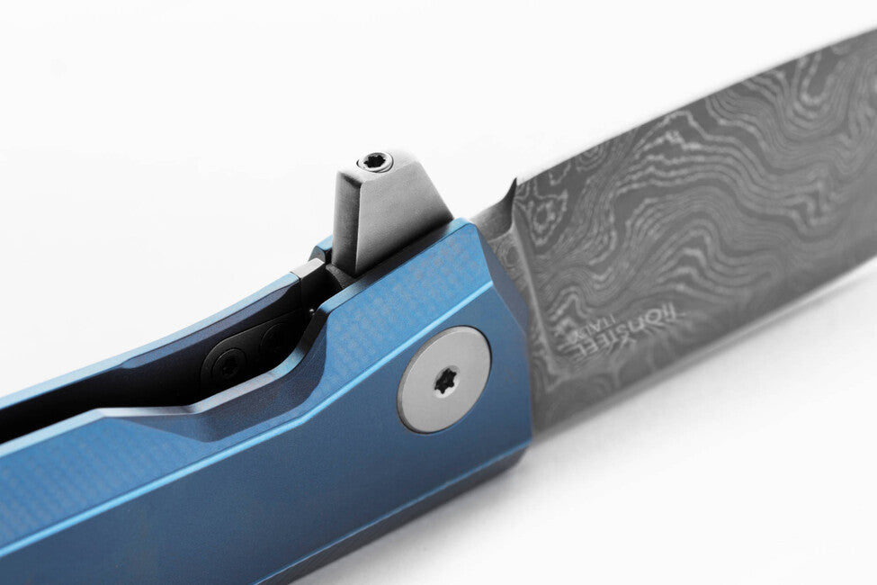 Lionsteel MYTO MT01D luksuzni džepni nož s ručkom od masivnog titanija BL
