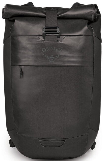 OSPREY TRANSPORTER ROLL TOP gradski ruksak, crni
