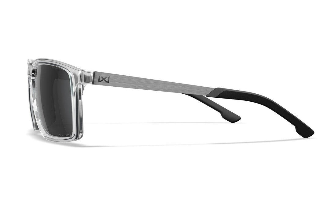Wiley X Axe sunčane naočale, Captivate Grey/Gloss Crystal Clear
