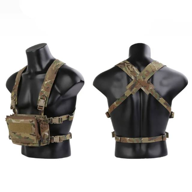 Emersongear D3CR Micro Chest Rig 500D, crni
