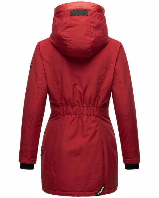 Navahoo Blizzardstorm zimska jakna ženska s kapuljačom, bloodred