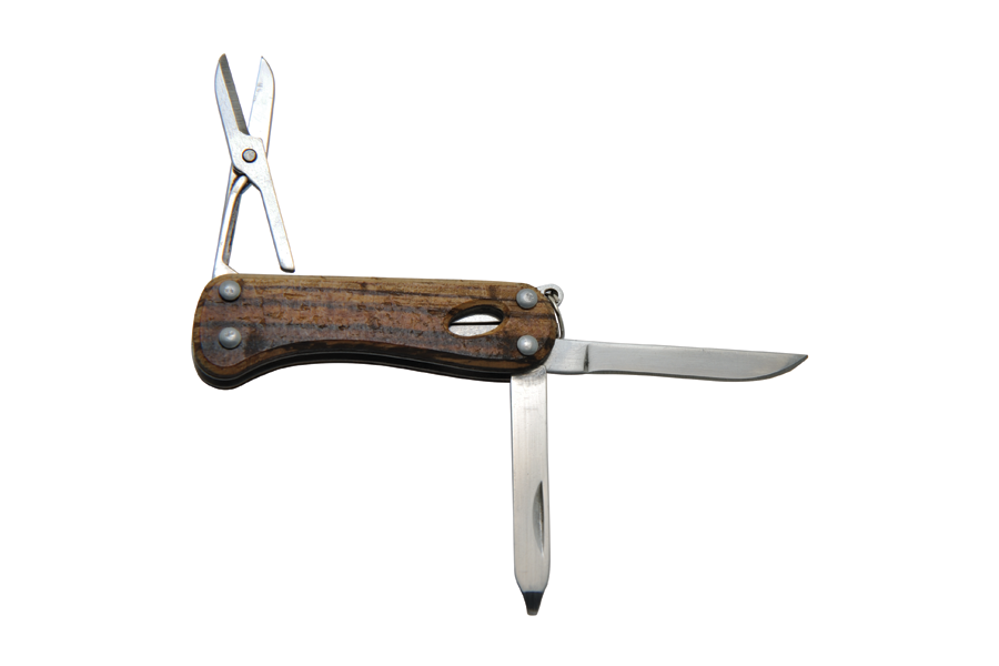 Baladeo ECO170 Barrow multifunkcionalni nož 5 funkcija, zebra wood