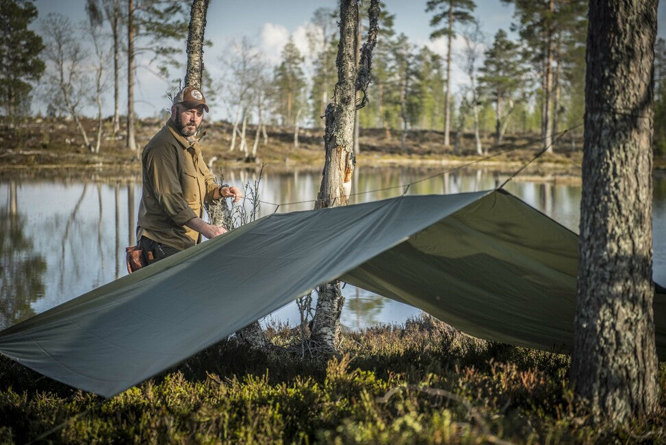 Helikon-Tex cerada za zaklon Polyester Ripstop, Taiga Green