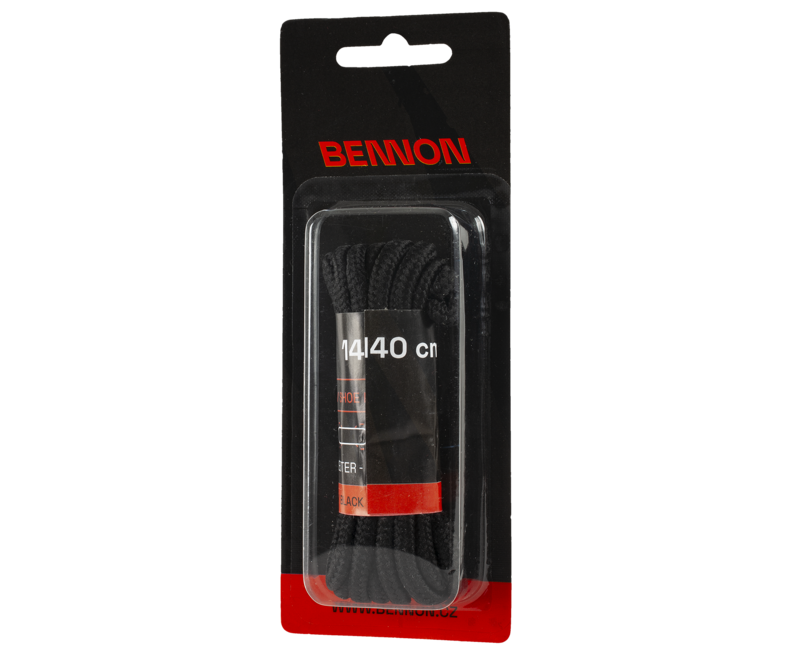 BENNON Laces Black Box vezice za cipele 140 cm