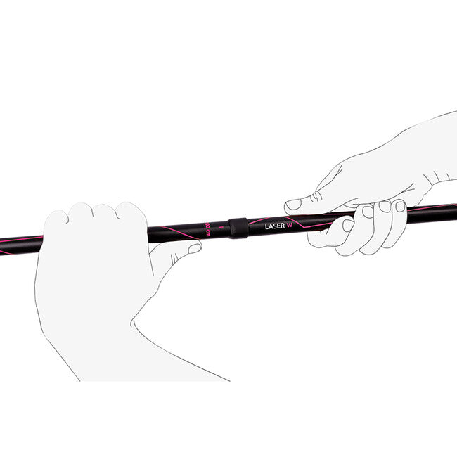CAMP Laser W trekingske palice 58 - 125 cm