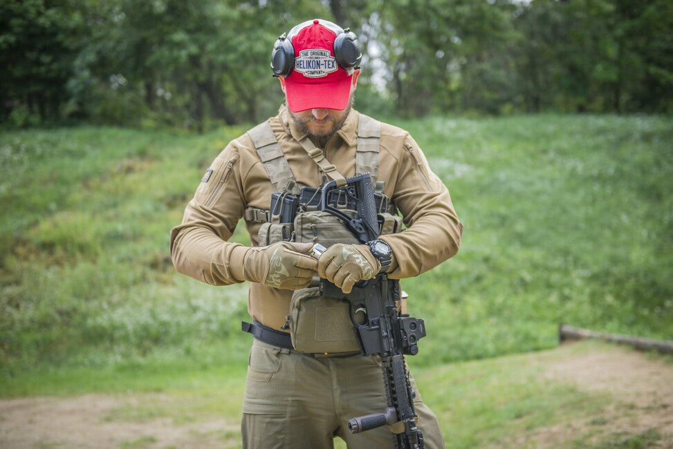 Helikon-Tex Range Tactical rukavice, crne / Shadow Grey