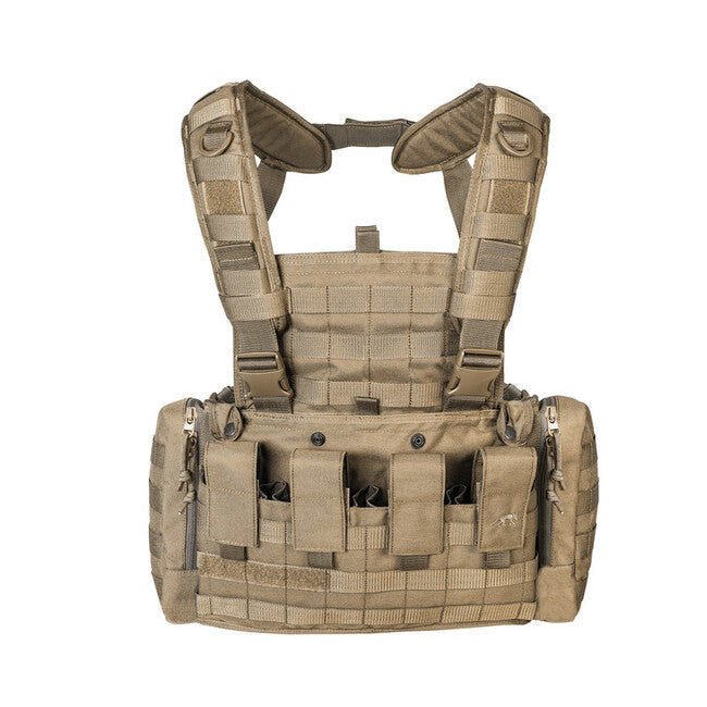 Tasmanian Tiger Rig MkII chest rig s bočnim džepovima, khaki