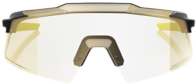 100% Aerocraft sunčane naočale, Gloss Metallic Black - Gold Mirror Photochromic