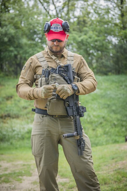 Helikon-Tex Range Tactical rukavice, crne / Shadow Grey