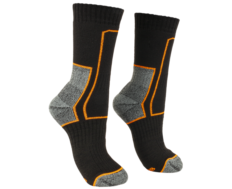 BENNON TREK Sock treking čarape, crne/narančaste