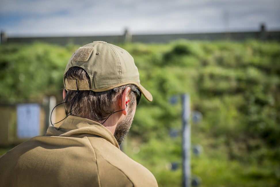 Helikon-Tex kapa sa šiltom PolyCotton Ripstop logom, Coyote / Olive Green