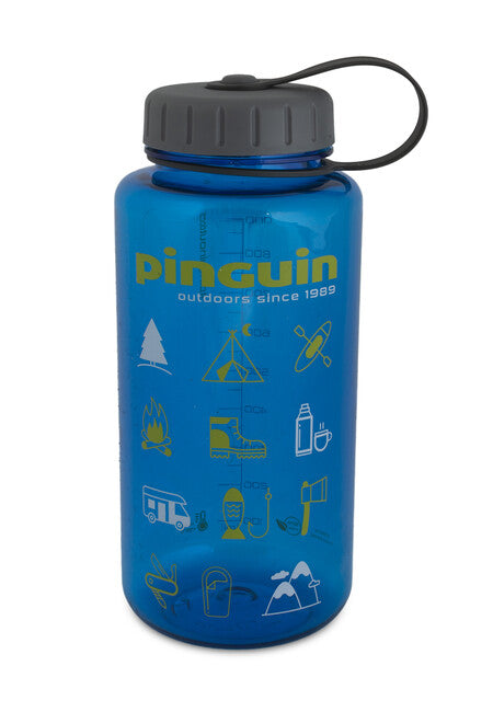 Pinguin Tritan Fat Bottle 1.0L 2020 boca, zelena