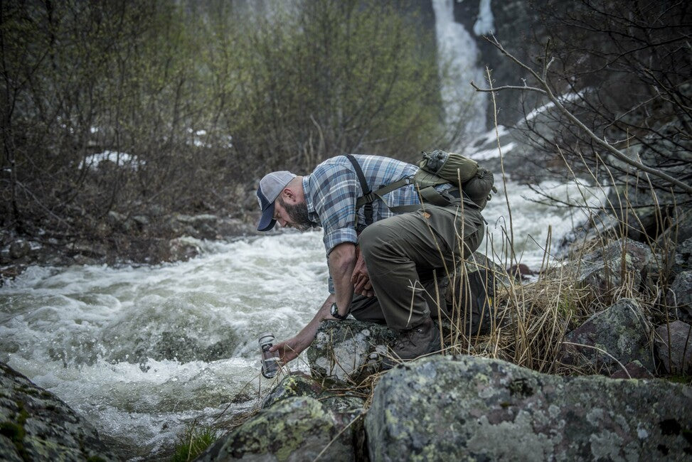 Helikon-Tex Pilgrim® hlače, taiga green/crne