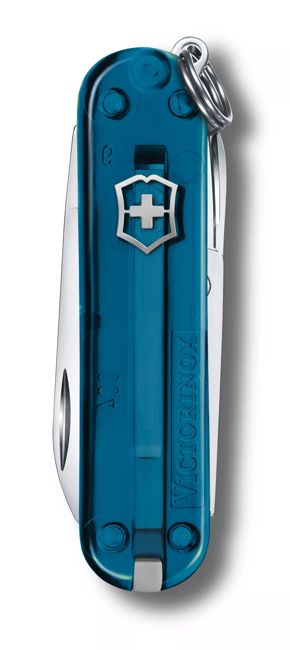 Victorinox Classic SD džepni nož Transparent, sky blue