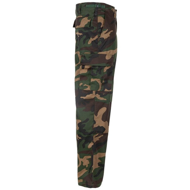 MFH US Combat BDU hlače, woodland