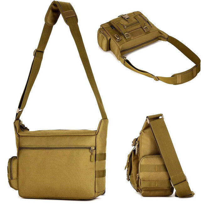 DRAGOWA Tactical Shrapnel taktička torba na rame, Coyote