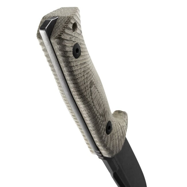 Lionsteel T5B bodež srednje dugačak canvas micarta ručkom CVG, zelen