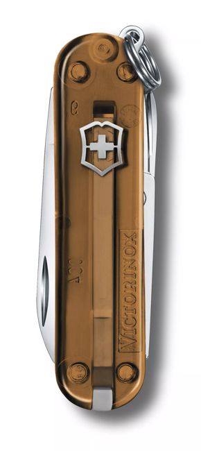 Victorinox Classic SD džepni nož Transparent, smeđi
