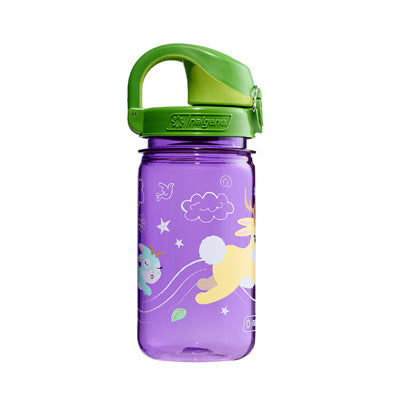 Nalgene Grip-n-Gulp Sustain dječja boca za vodu 0,35 L, purple jackalope