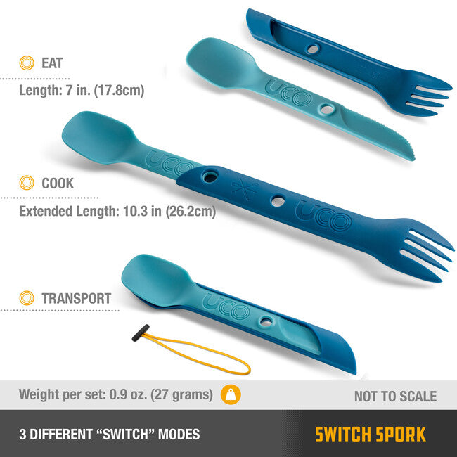 UCO Switch klasični Set pribora Spork plavi