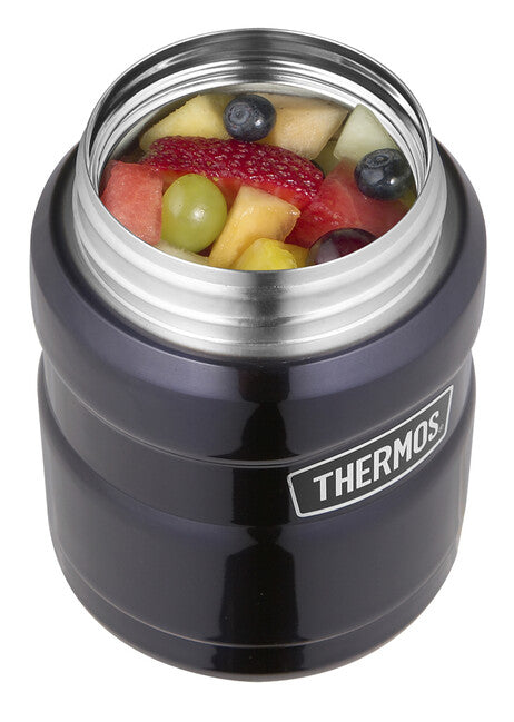 Thermos King posuda za hranu sa žlicom, tamnoplava, 0,47 l