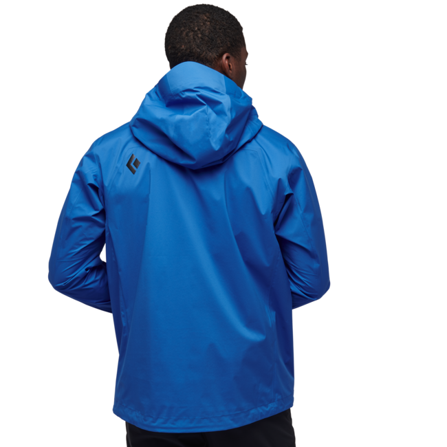 Black Diamond Stormline Stretch Anorak nepromočiva muška jakna, drifter blue