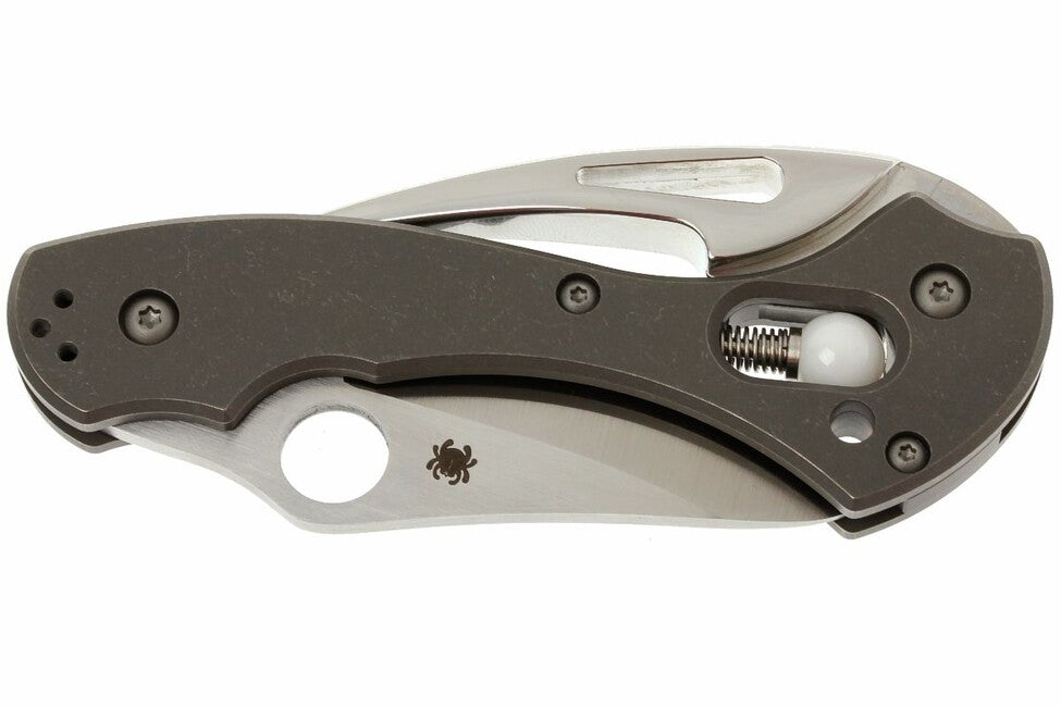 Spyderco Tusk džepni nož 6 cm, sivi, titan