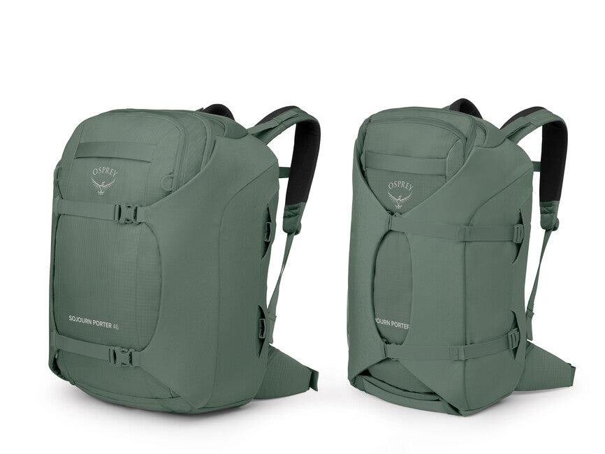 OSPREY PORTER 46 gradski ruksak, koseret green