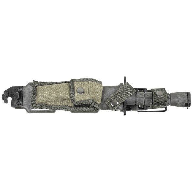 MFH M9 bajonet plastična ručka, futrola, OD green