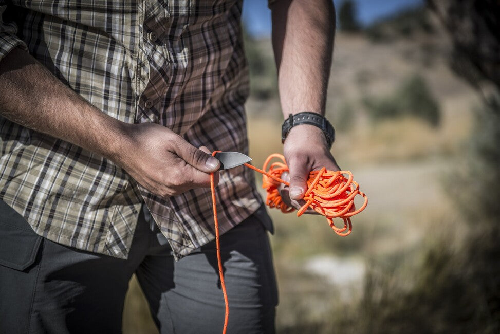 ATWOOD® 550 Paracord svjetleće u mraku uže stopa, bijelo (GLOW-PC100)