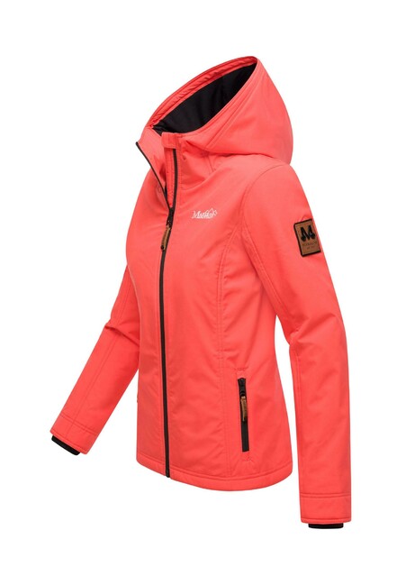 Marikoo BROMBEERE ženska prijelazna jakna s kapuljačom, Coral pink
