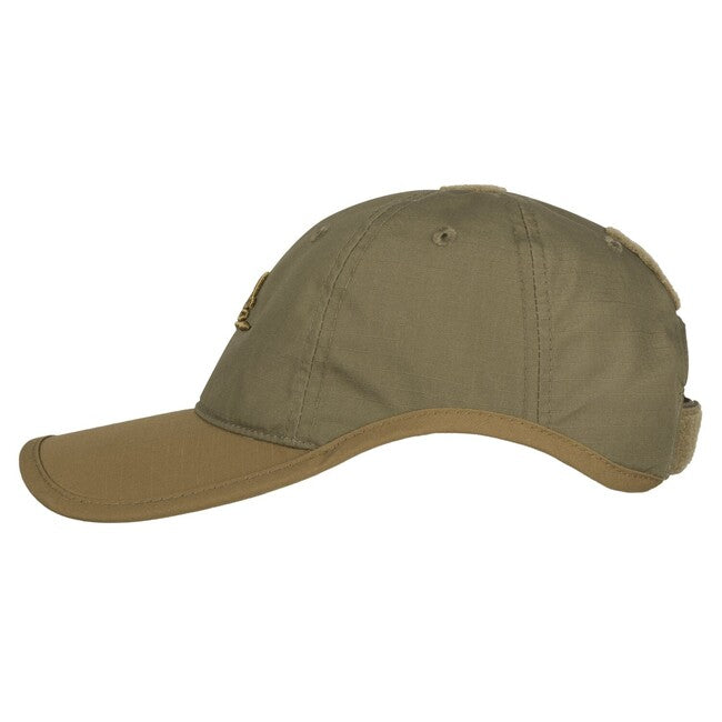 Helikon-Tex kapa sa šiltom PolyCotton Ripstop logom, Coyote / Olive Green